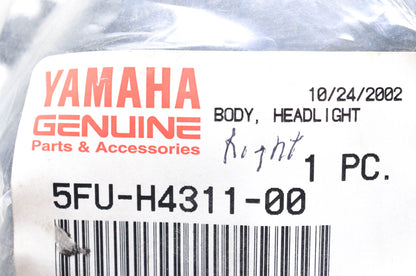 Right Headlight Housing NOS