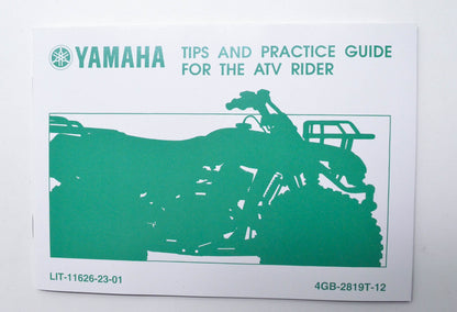 OEM Yamaha LIT-11626-23-01 Tips & Practice Guide Manual NOS