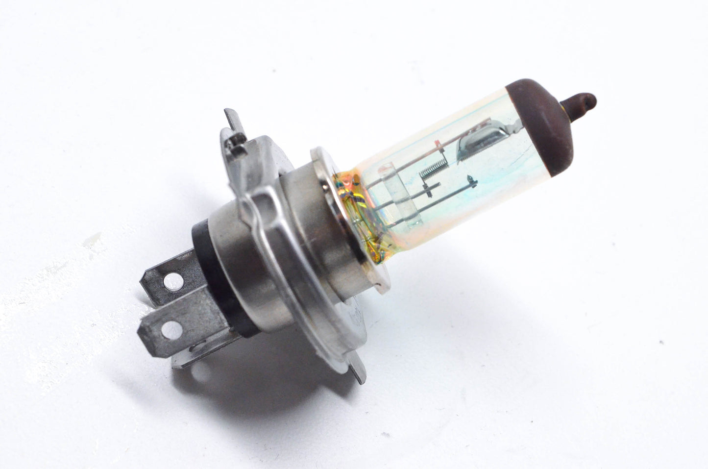 H4 12V 100/80W Cool Colors Blue Halogen Bulb NOS