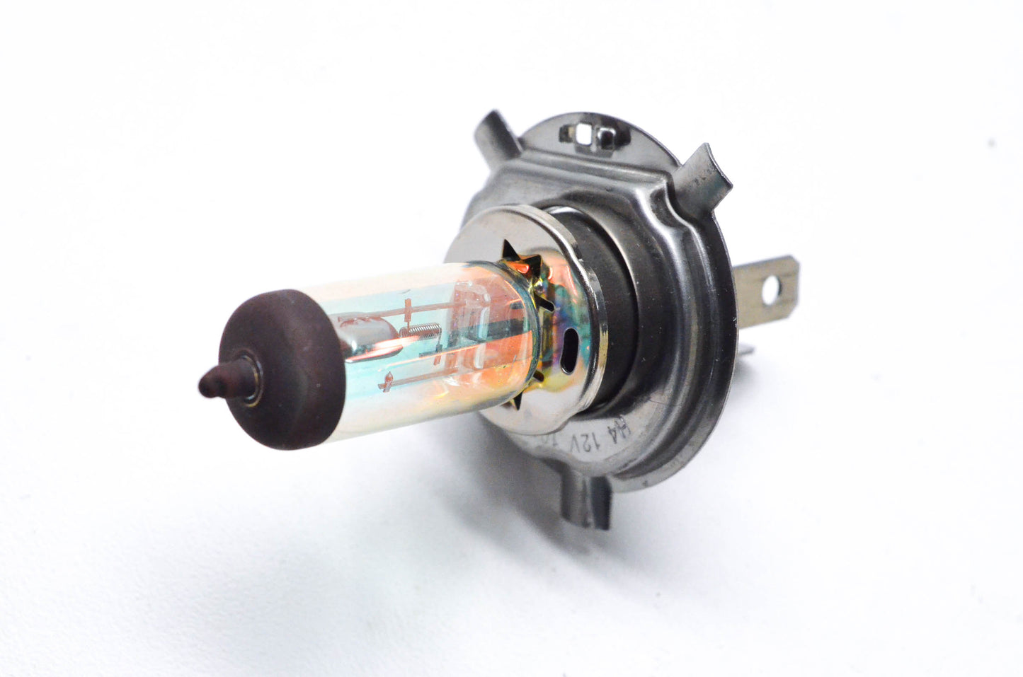 H4 12V 100/80W Cool Colors Blue Halogen Bulb NOS