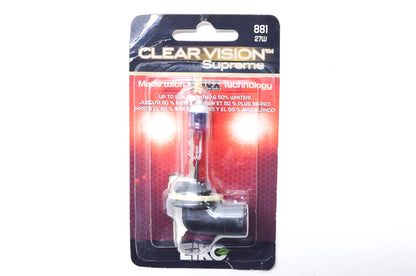 EiKO 881-BP 27W 12.8V Clear Vision Supreme Light Bulb NOS