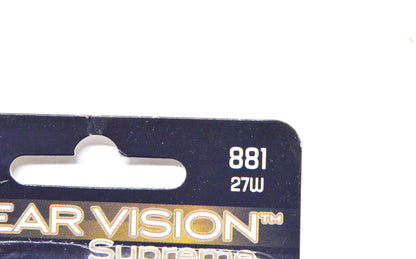 EiKO 881-BP 27W 12.8V Clear Vision Supreme Light Bulb NOS