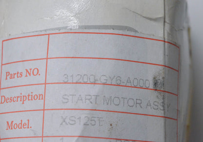 Tomos 31200-GY6-A000 Starter Motor Assembly NOS