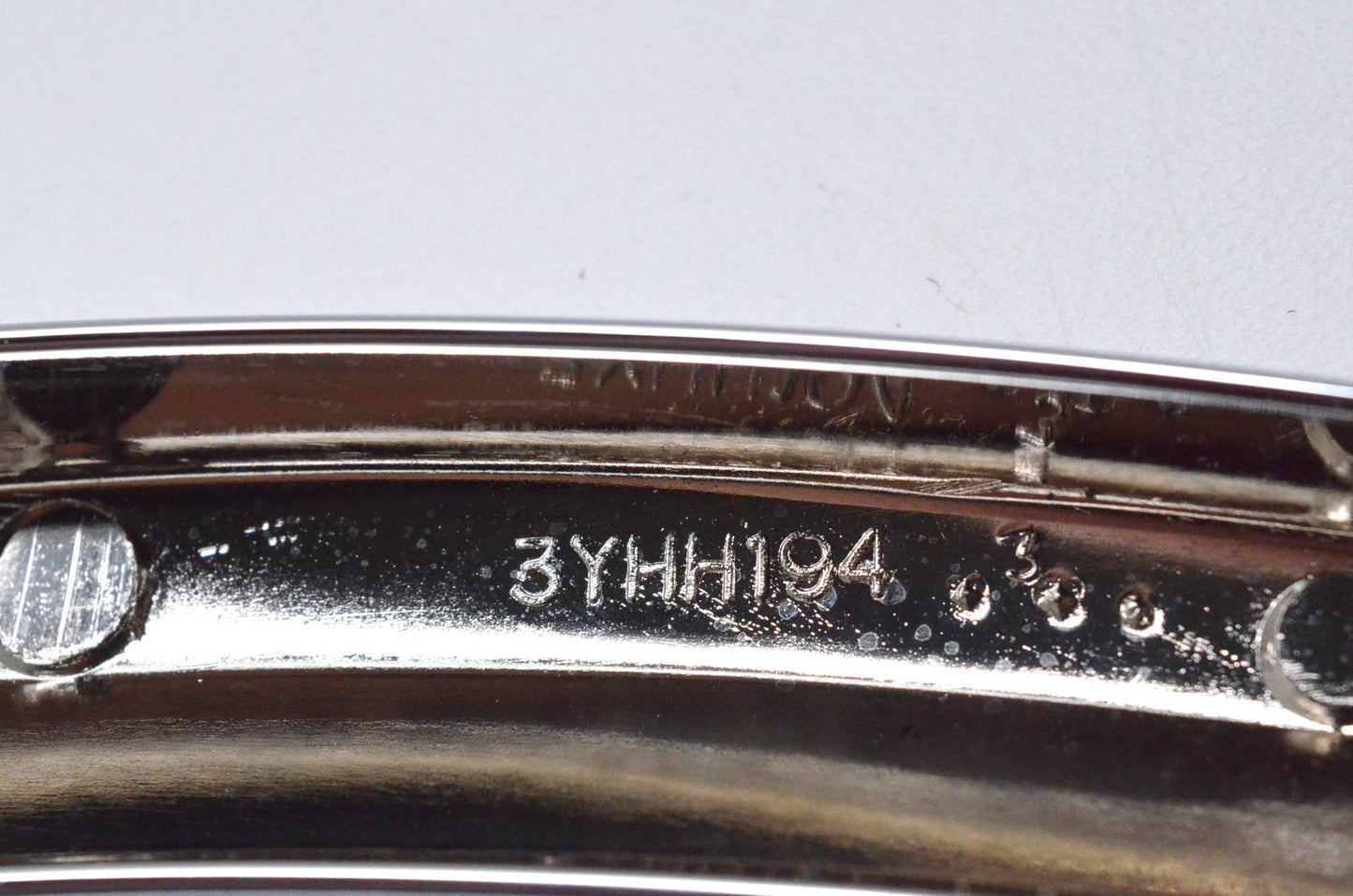 OEM Yamaha 3YHH194 Chrome Right Fender Trim NOS