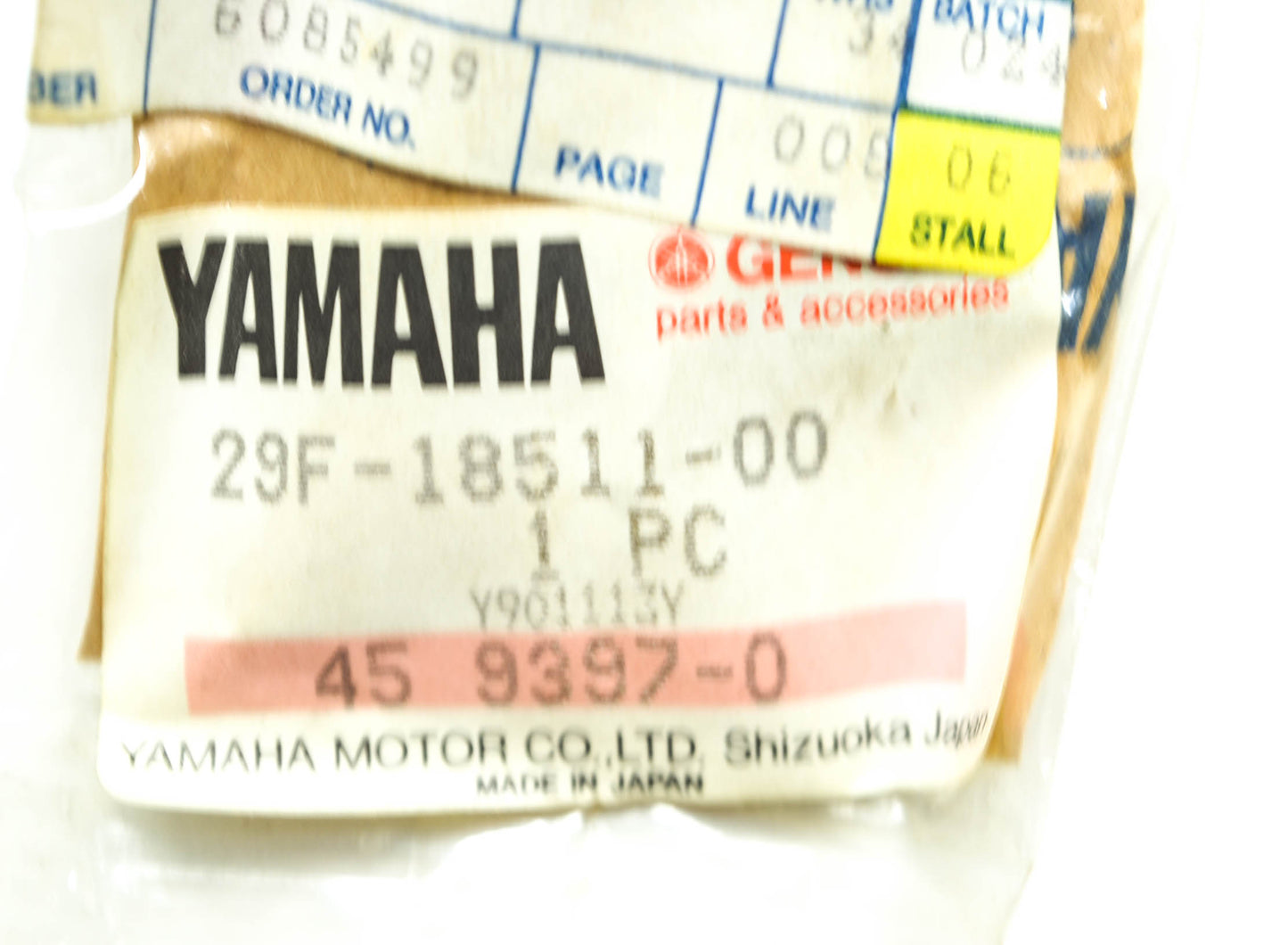 OEM Yamaha 29F-18511-00-00 Badger Shift Fork NOS