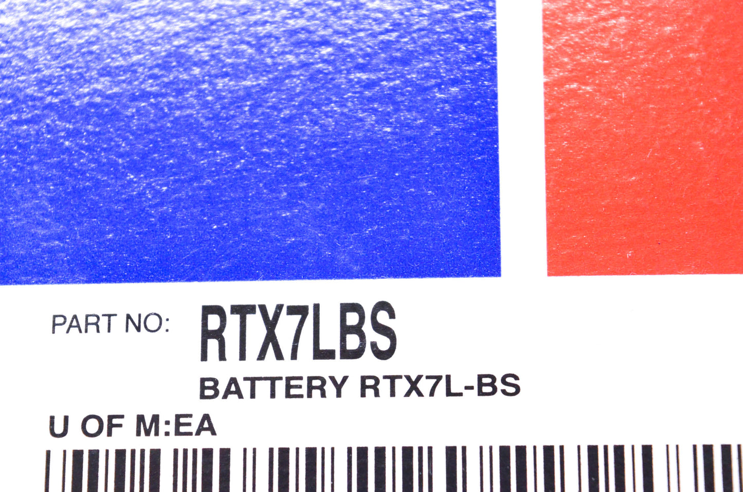 New Parts Unlimited Maintenance Free Battery NOS