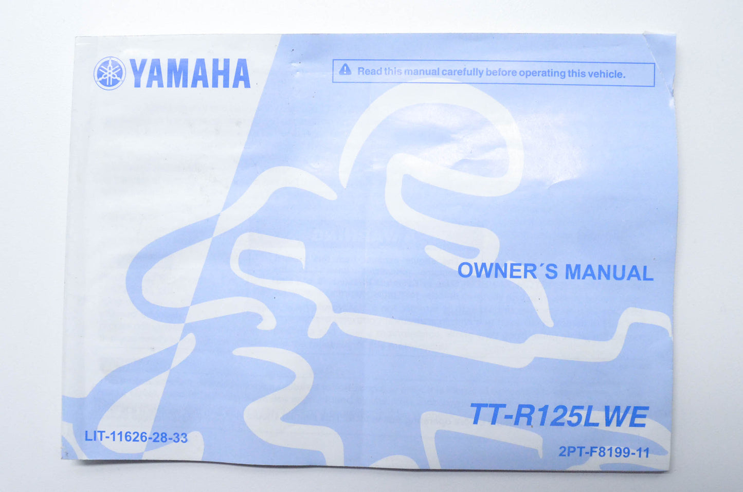 OEM Yamaha LIT-11626-28-33 Owner's Manual 2015 TT-R125LE