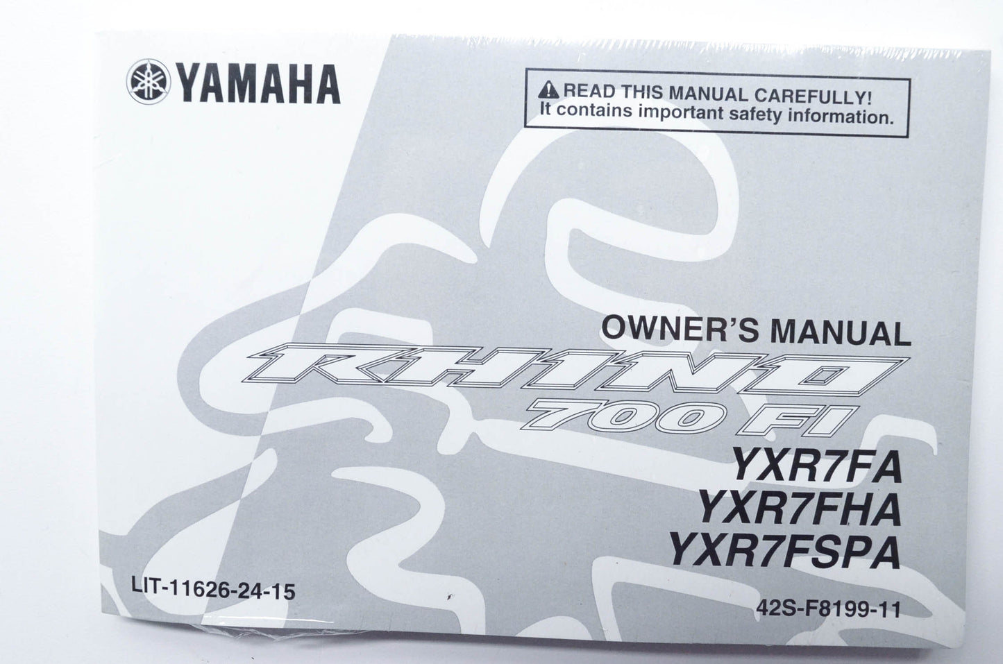 OEM Yamaha LIT-11626-24-15 YXR7FA/FHA/FSPA Owner's Manual NOS