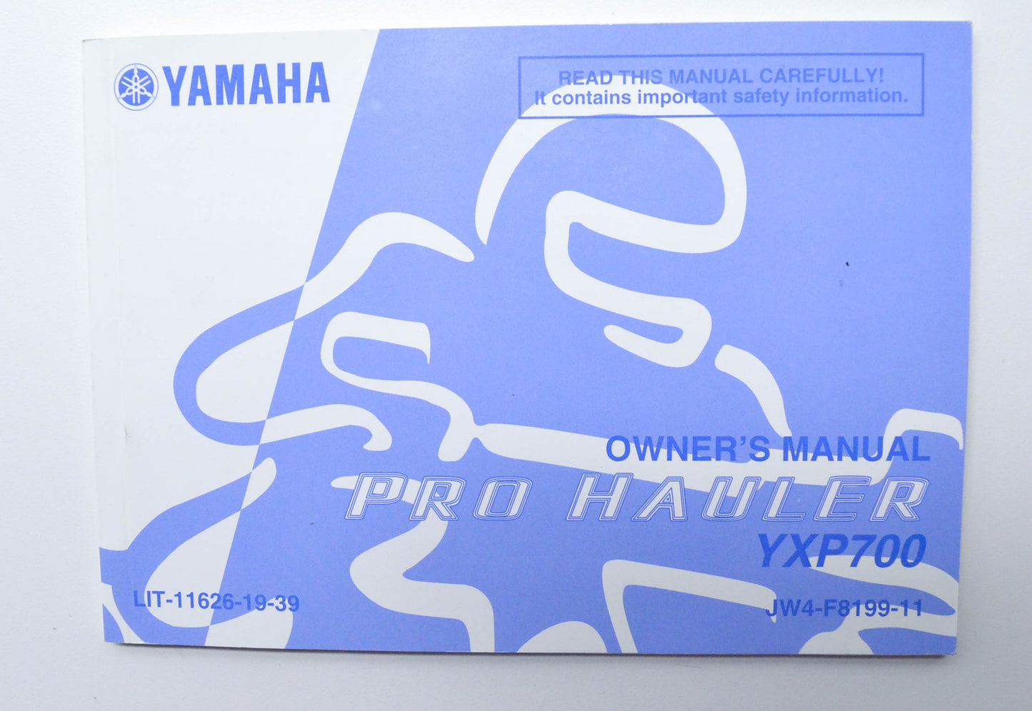 OEM Yamaha LIT-11626-19-39 Owner's Manual YXP700 PROHAULER NOS