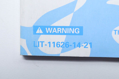 OEM Yamaha LIT-11626-14-21 YFM660RN(C) "RAPTOR" Owner's Manual NOS
