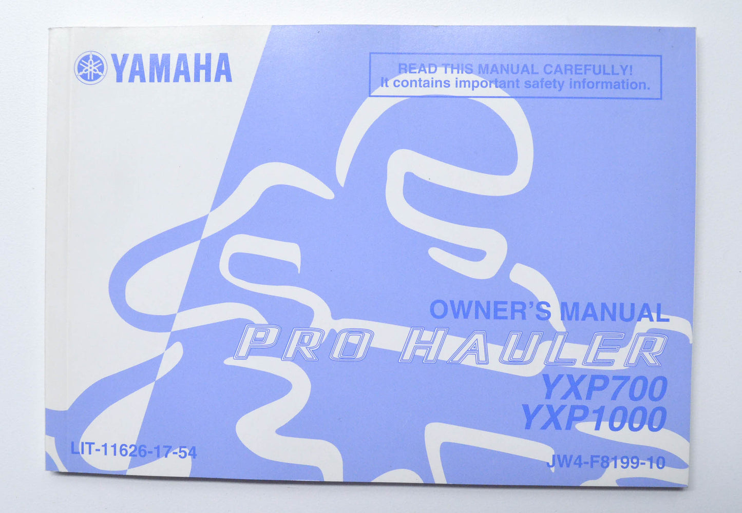 OEM Yamaha LIT-11626-17-54 Owner's Manual YXP700/1000 NOS