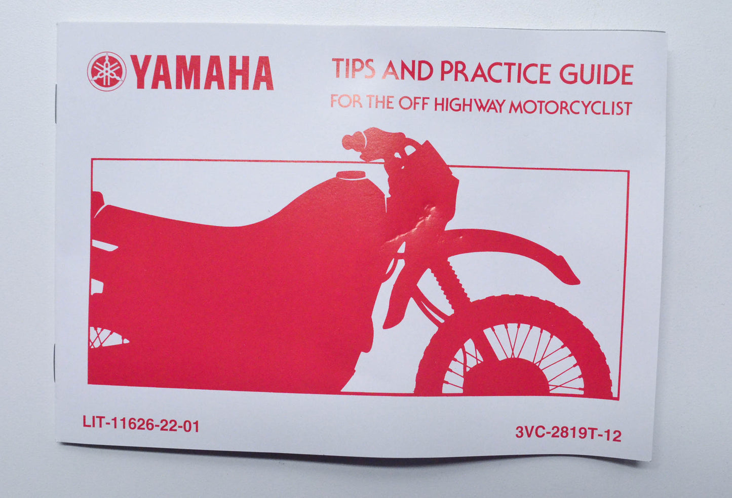 OEM Yamaha LIT-11626-22-01 Ride Tips & Practice Guide Manual