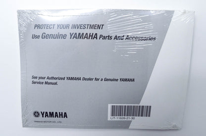 OEM Yamaha LIT-11626-21-30 Owner's Manual VSTAR 1300 XVS13CTX(C) NOS