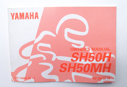 OEM Yamaha LIT-11626-10-10 SH50H Owner's Manual