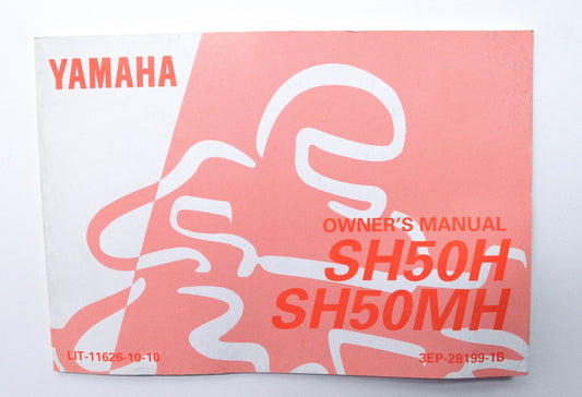 OEM Yamaha LIT-11626-10-10 SH50H Owner's Manual