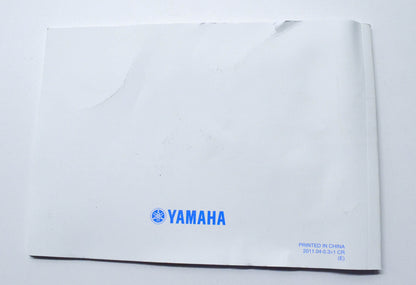 OEM Yamaha LIT-11626-25-38 TTR50EB TT-R50 2012 Owner's Manual