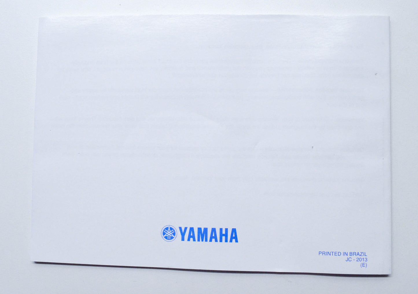OEM Yamaha LIT-11626-27-54 TTR230E Owner's Manual NOS