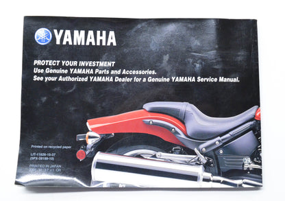 OEM Yamaha LIT-11626-15-37 XV1700PC Owner's Manual