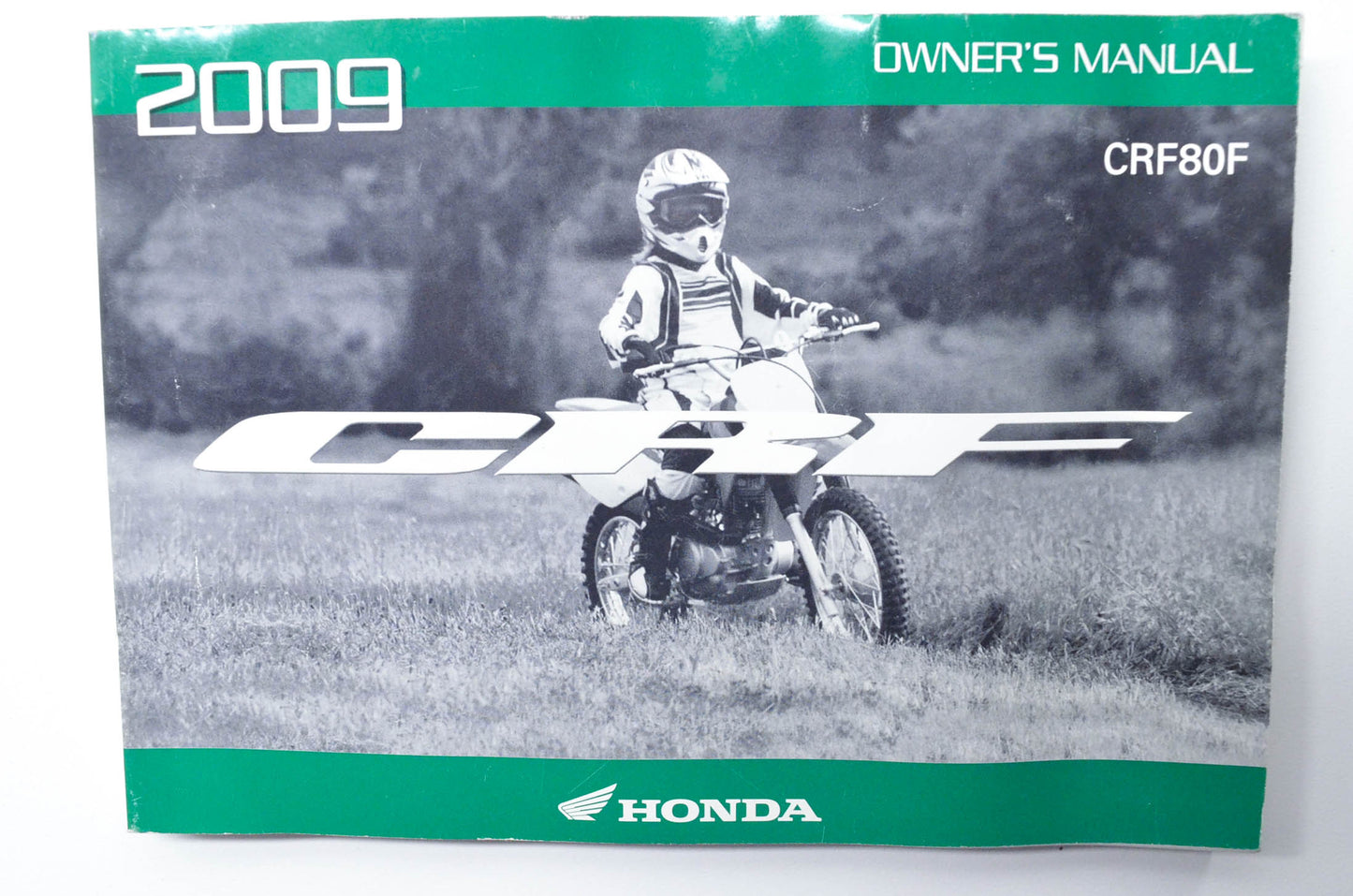 OEM Honda 2009 CRF80F Owner's Manual