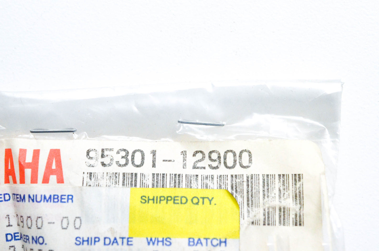 OEM Yamaha 95301-12900-00 Castle Nut Qty 2 NOS