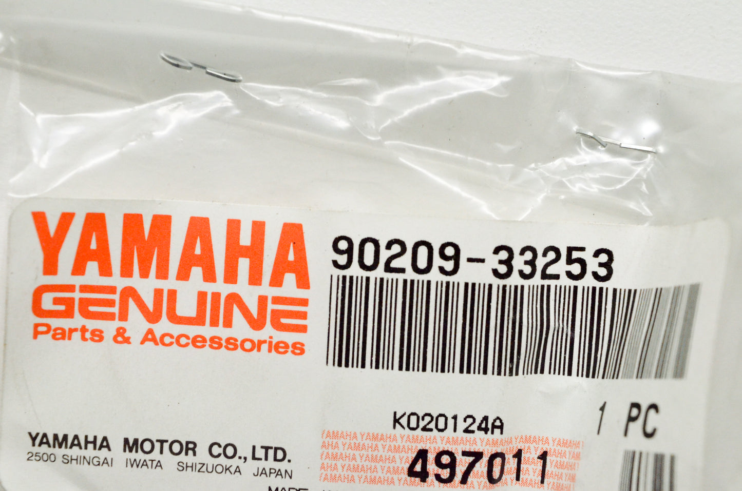 OEM Yamaha 90209-33253-00 Special Shape Washer NOS