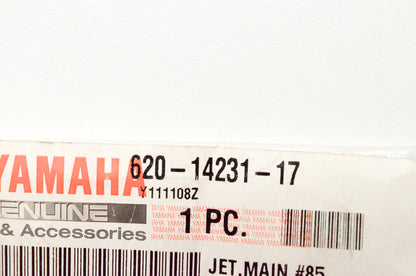 New OEM Yamaha 620-14231-17-00 Main Jet #85 NOS