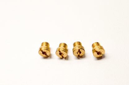 EBC DO130-5 Round Slot Head Main Jet #130 QTY 4 NOS
