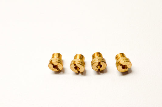 EBC DO130-5 Round Slot Head Main Jet #130 QTY 4 NOS