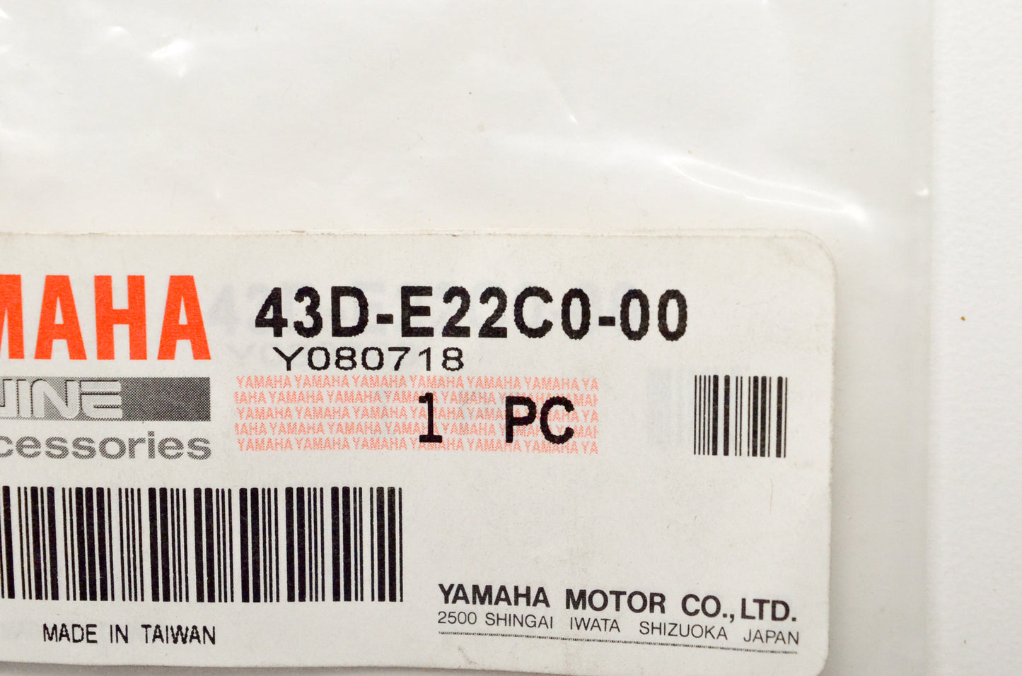 OEM Yamaha 43D-E22C0-00-00 Bolt Set NOS