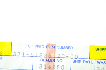OEM Yamaha 371-81826-20-00 Bolt NOS