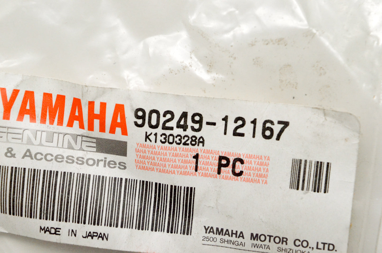 OEM Yamaha 90249-12167-00 Special Shape Pin NOS