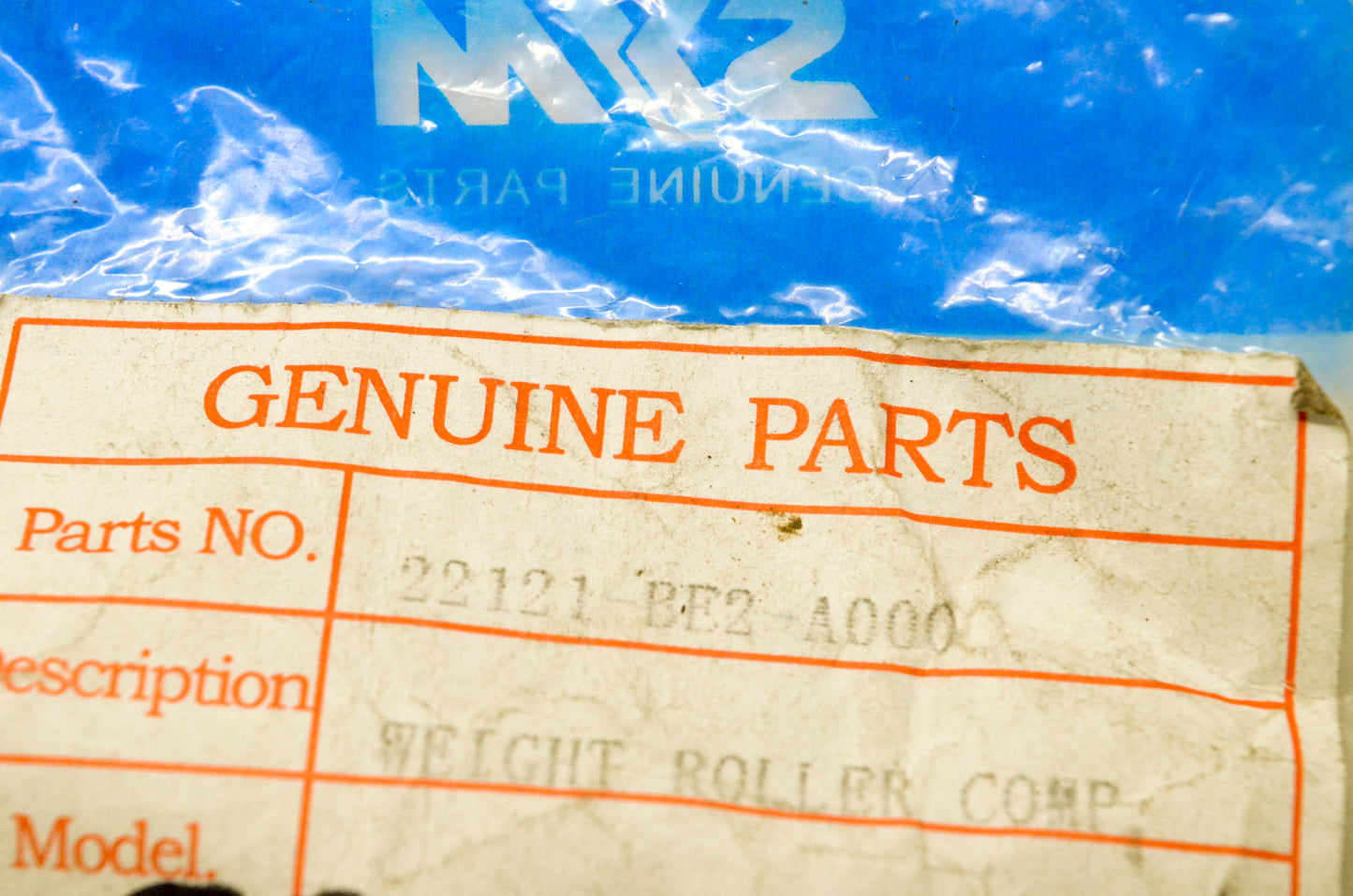 Sym 22121-BE2-A000 Weight Roller Kit NOS