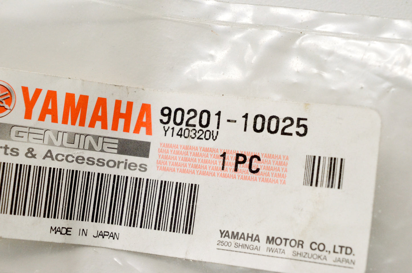 New OEM Yamaha 90201-10025-00 OEM Yamaha 90201-10025-00 Plate Washer NOS NOS