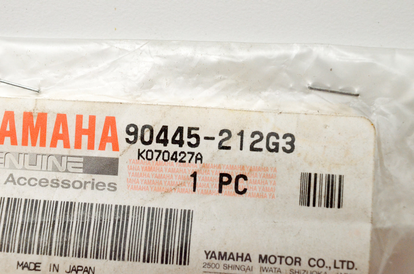 OEM Yamaha 90445-212G3-00 Hose (L95) NOS