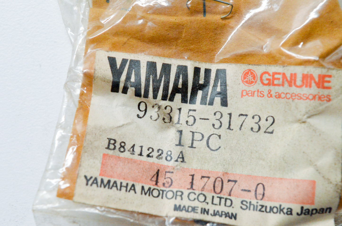 New OEM Yamaha 93315-31732-00 Cylinder Bearing #15 NOS