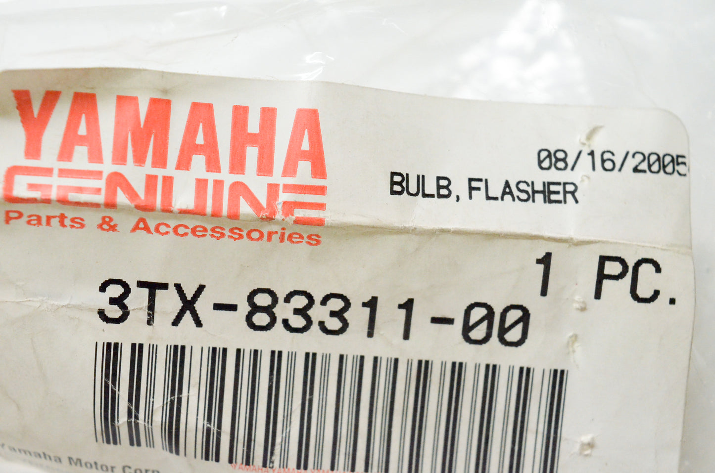New OEM Yamaha 3TX-83311-00-00 Flasher Bulb NOS