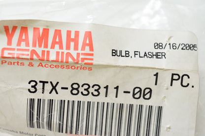 New OEM Yamaha 3TX-83311-00-00 Flasher Bulb NOS