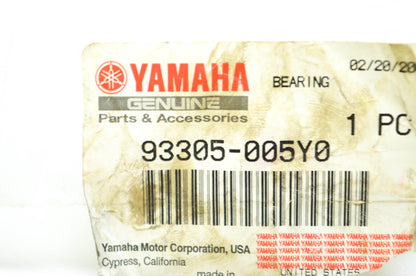 New OEM Yamaha 93305-005Y0-00 Bearing NOS