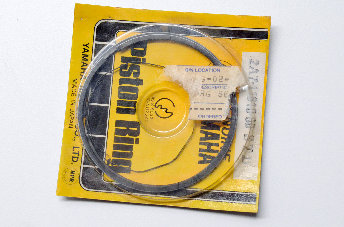 OEM Yamaha 2A7-11610-00-00 Piston Ring Set STD NOS