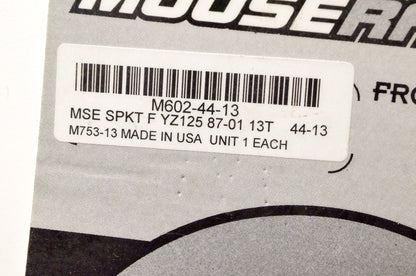 Moose Racing M602-44-13 Steel Front Sprocket NOS
