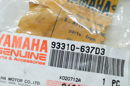 OEM Yamaha 93310-637D3-00 Bearing NOS