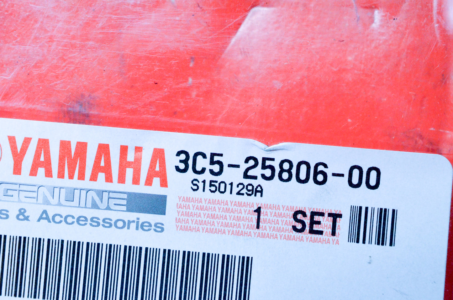 OEM Yamaha 3C5-25806-00-00 Brake Pad Kit 2 NOS