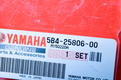 New OEM Yamaha 5B4-25806-00-00 Brake Pad Kit 2 NOS