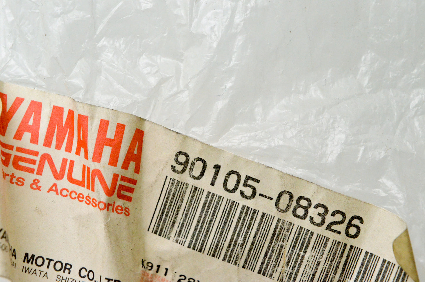OEM Yamaha 90105-08326-00 Washer Based Bolt NOS