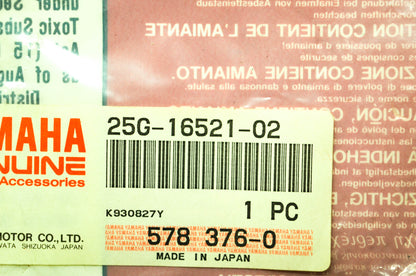 OEM Yamaha 25G-16521-02-00 Friction Plate NOS