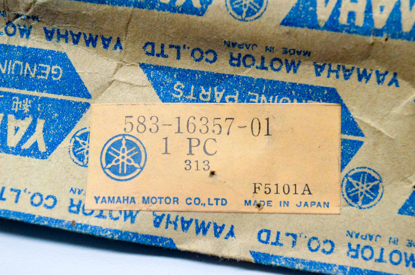 OEM Yamaha 583-16357-01-00 Push Rod NOS