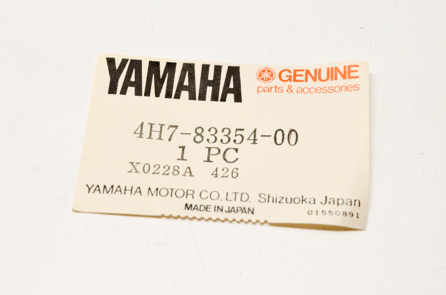 New OEM Yamaha 4H7-83354-00-00 Earth Lead Wire 1 NOS