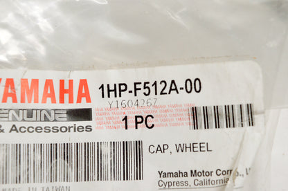 OEM Yamaha 1HP-F512A-00-00 Wheel Cap NOS