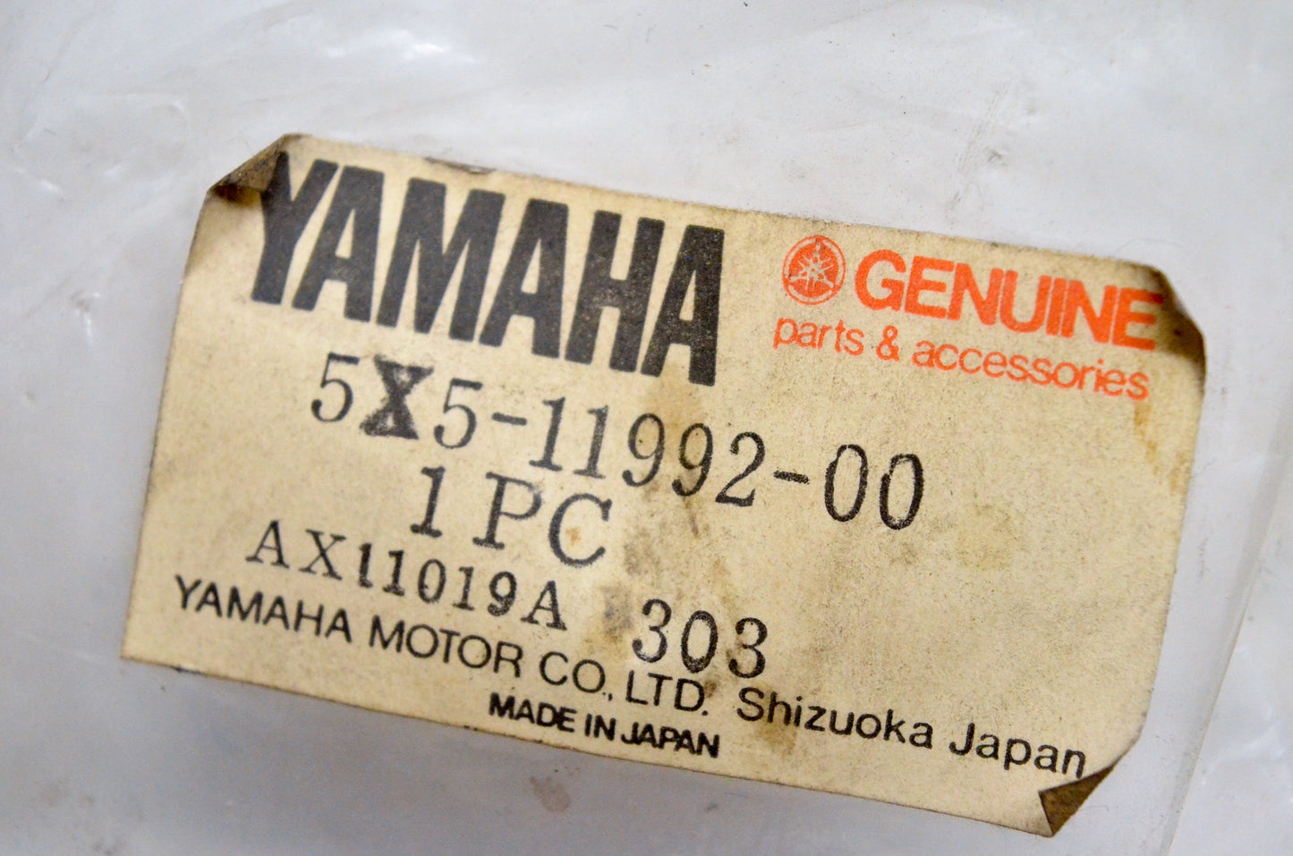New OEM Yamaha 5X5-11992-00-00 Housing 2 NOS