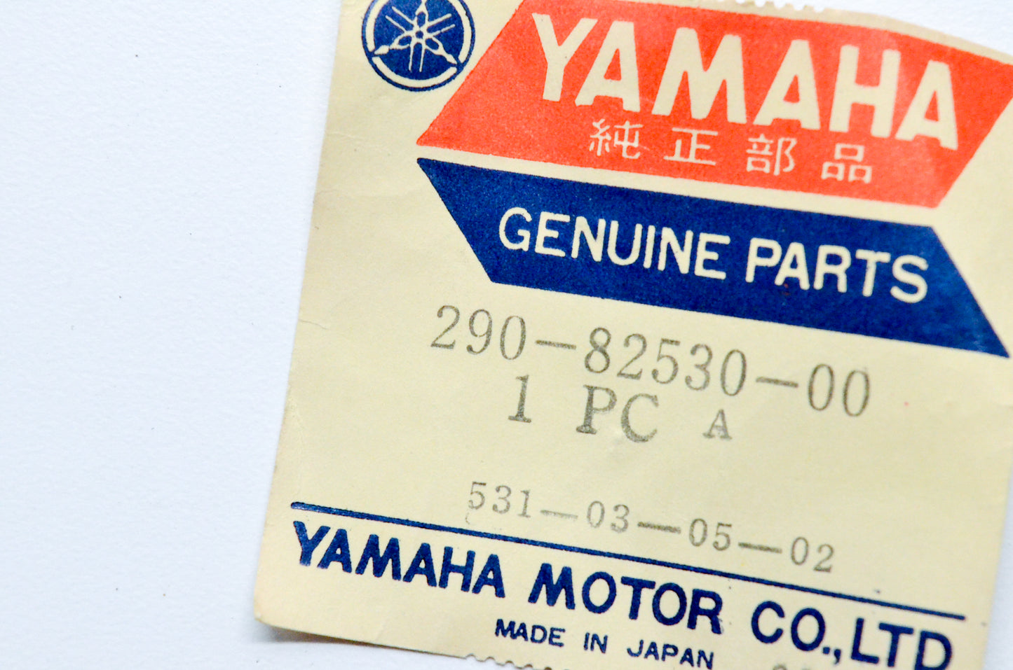 New OEM Yamaha 290-82530-00-00 Stop Switch Assembly NOS